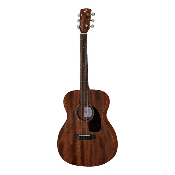 harley benton acoustic guitars harley benton custom line cla-15m dreadnought acoustic guitar - natural satin
