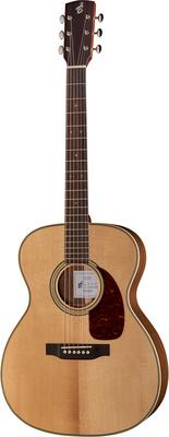 harley benton acoustic guitars harley benton custom line cla-28v wn acoustic guitar