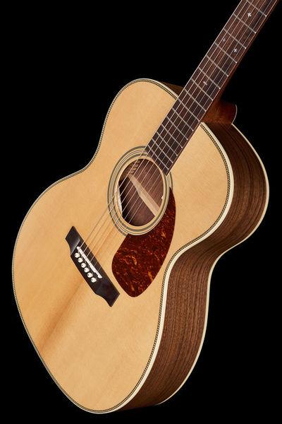 harley benton acoustic guitars harley benton custom line cla-28v wn acoustic guitar