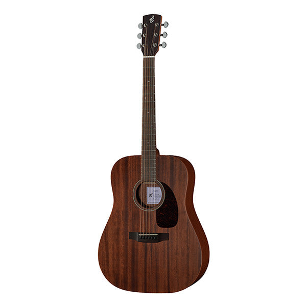 harley benton acoustic guitars harley benton custom line cld-15m dreadnought acoustic guitar - natural satin