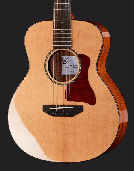 harley benton acoustic guitars harley benton custom line clgs-10s travel