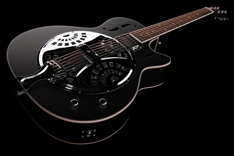 Harley Benton Acoustic Guitars Harley Benton Custom Line N-150CE BK
