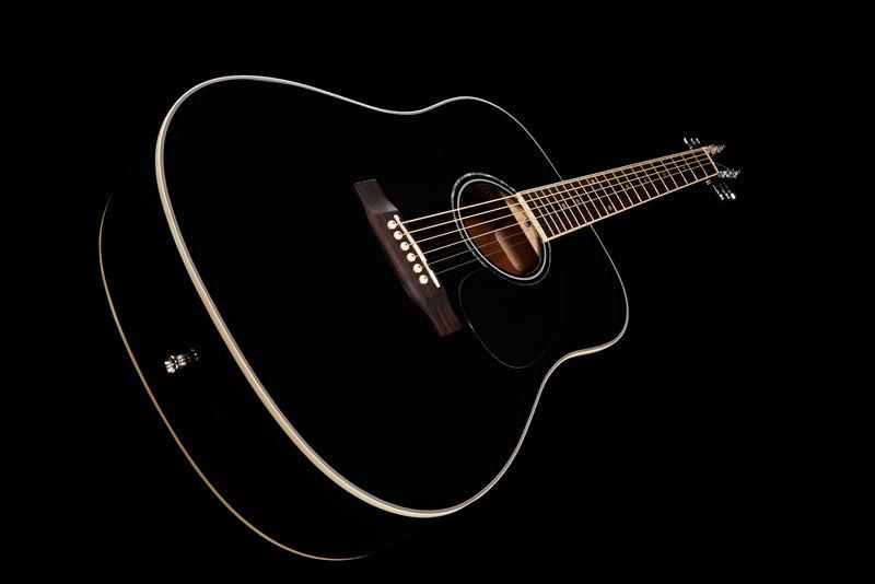 harley benton acoustic guitars harley benton d-120bk
