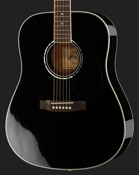 harley benton acoustic guitars harley benton d-120bk