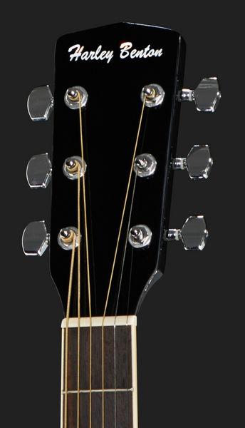 harley benton acoustic guitars harley benton d-120bk