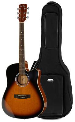 Harley Benton Acoustic Guitars Harley Benton D-120CE VS Bundle