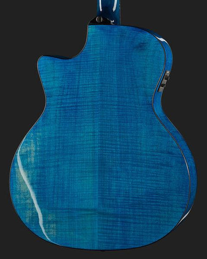 harley benton acoustic guitars harley benton eax-500tl faded blue