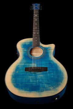 Harley Benton Acoustic Guitars Harley Benton EAX-500TL Faded Blue