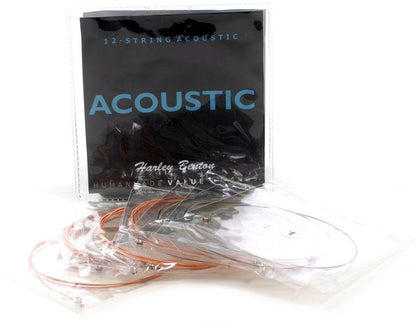 harley benton acoustic guitars harley benton hbd200-12 bk lh bundle