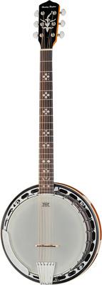 harley benton banjos harley benton bj-65pro 6 string banjo