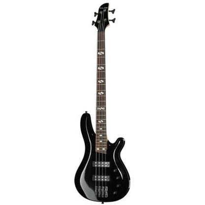 harley benton bass guitars black harley benton b-450 progressive series bass guitar   