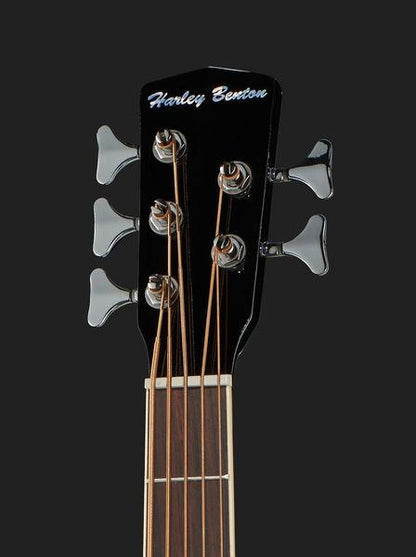 harley benton bass guitars harley benton b-35bk acoustic bass series