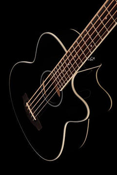 Harley Benton Bass Guitars Harley Benton B-35BK Acoustic Bass Series