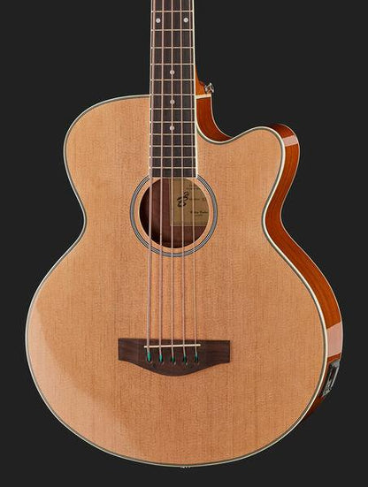 harley benton bass guitars harley benton b-35nt acoustic bass series