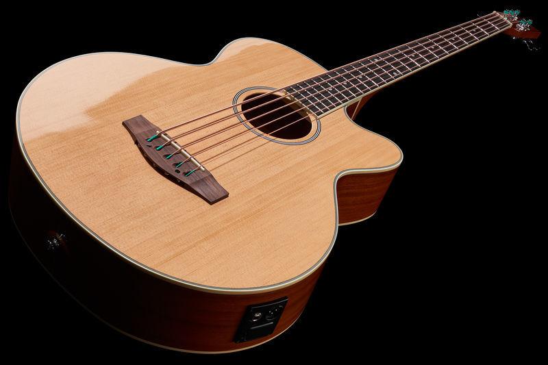 harley benton bass guitars harley benton b-35nt acoustic bass series