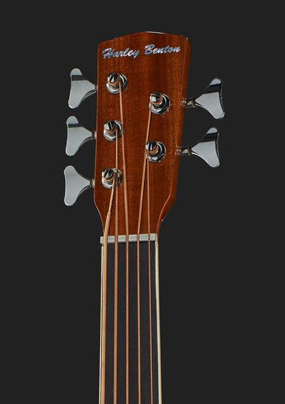 harley benton bass guitars harley benton b-35nt-fl acoustic bass series