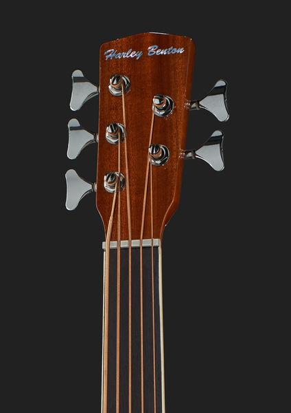 harley benton bass guitars harley benton b-35nt-fl acoustic bass series