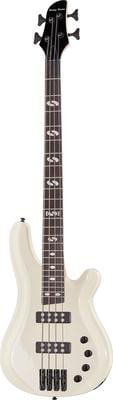 harley benton bass guitars harley benton b-450 vintage white ltd run