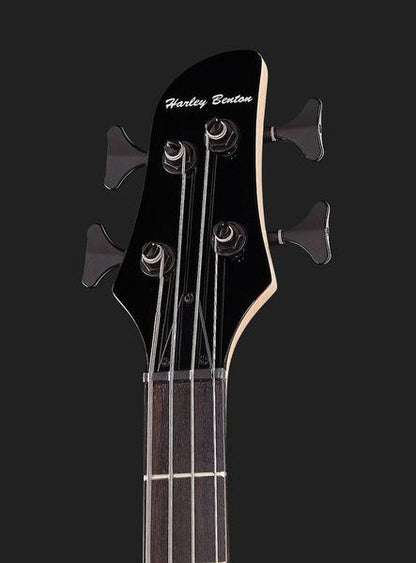 harley benton bass guitars harley benton b-450 vintage white ltd run