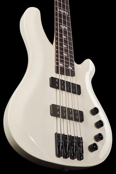 harley benton bass guitars harley benton b-450 vintage white ltd run