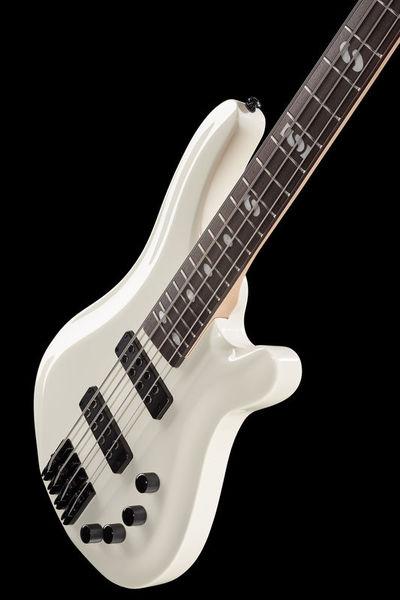 harley benton bass guitars harley benton b-450 vintage white ltd run