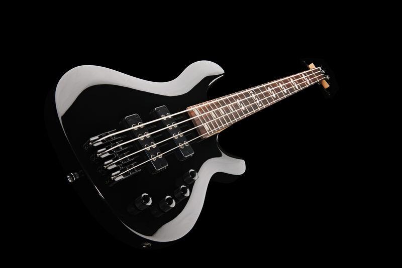 Harley Benton Bass Guitars Harley Benton B-450 White Bundle 1