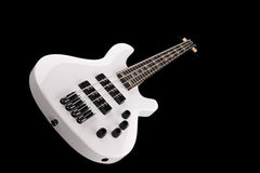 Harley Benton Bass Guitars Harley Benton B-450 White Bundle 2