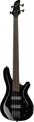 harley benton bass guitars harley benton b-450fl bk progressive series