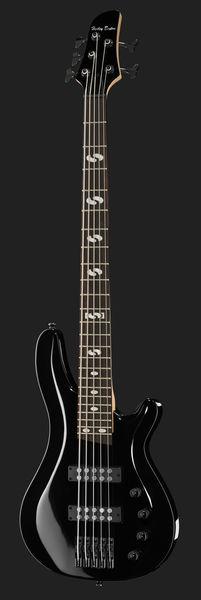harley benton bass guitars harley benton b-550 black progressive series bass guitar