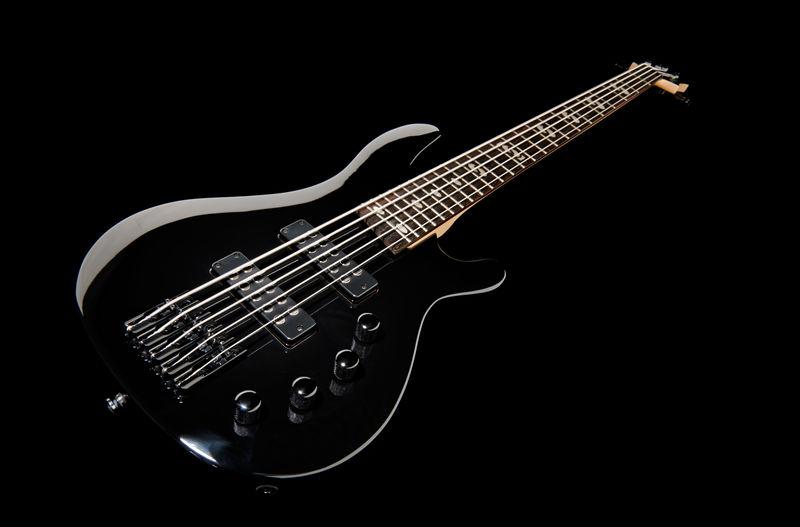 harley benton bass guitars harley benton b-550 black progressive series bass guitar