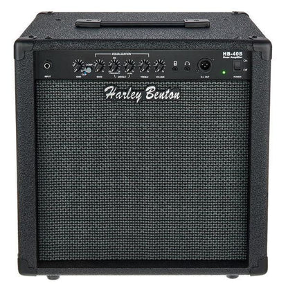harley benton bass guitars harley benton b-550 black progressive set 1