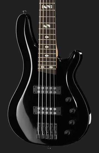 harley benton bass guitars harley benton b-550 black progressive set 2