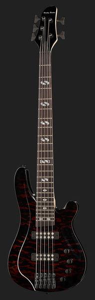 harley benton bass guitars harley benton b-550 qtb progressive series