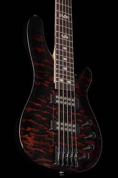 harley benton bass guitars harley benton b-550 qtb progressive series
