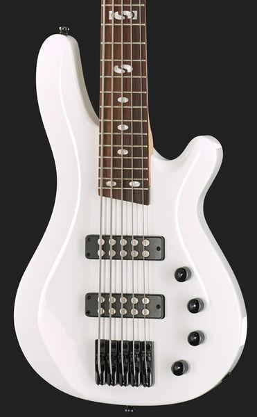 harley benton bass guitars harley benton b-550 white progressive set 1
