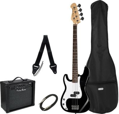 harley benton bass guitars harley benton hbp120bk lh bundle 1