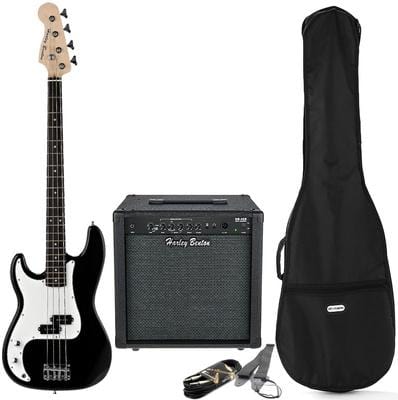 harley benton bass guitars harley benton hbp120bk lh bundle 2