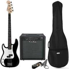 Harley Benton Bass Guitars Harley Benton HBP120BK LH Bundle 2