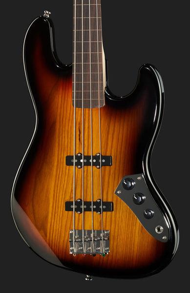 harley benton bass guitars harley benton jb-40fl sb rw