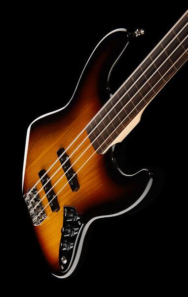 harley benton bass guitars harley benton jb-40fl sb rw