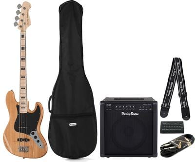 harley benton bass guitars harley benton jb-75mn na bundle 1
