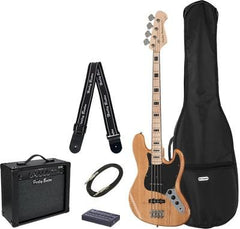 Harley Benton Bass Guitars Harley Benton JB-75MN NA Bundle 3