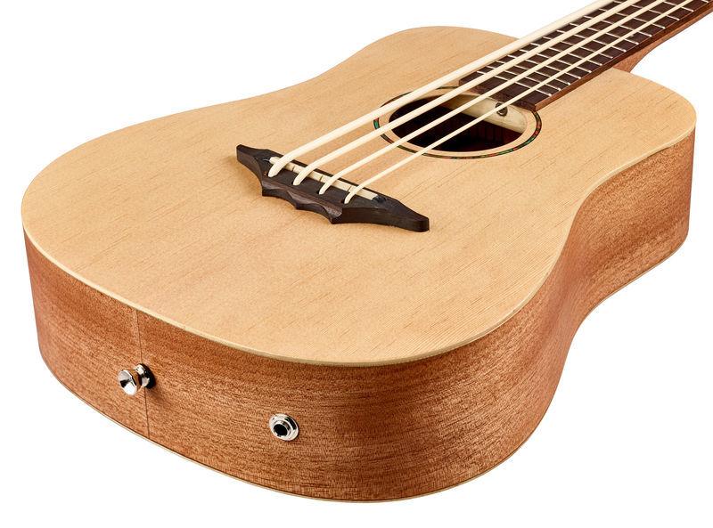 Harley Benton Bass Guitars Harley Benton Kahuna Electro-Acoustic CLU-Bass Ukulele