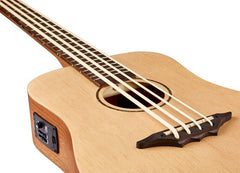 Harley Benton Bass Guitars Harley Benton Kahuna Electro-Acoustic CLU-Bass Ukulele