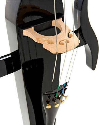 harley benton cellos harley benton hbce 831bk 4/4 e-cello