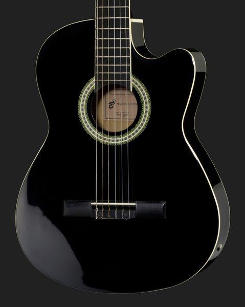 Harley Benton Classical Guitars Harley Benton CG200CE-BK