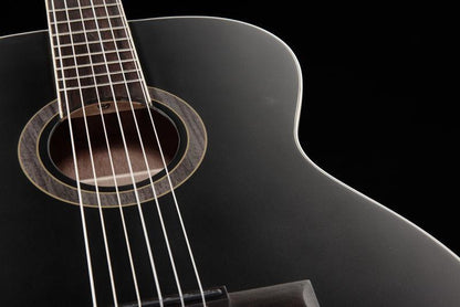 harley benton classical guitars harley benton santos series c-40s bk