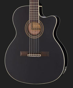 Harley Benton Classical Guitars Harley Benton Santos Series C-40SCE BK