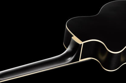 harley benton classical guitars harley benton santos series c-40sce bk