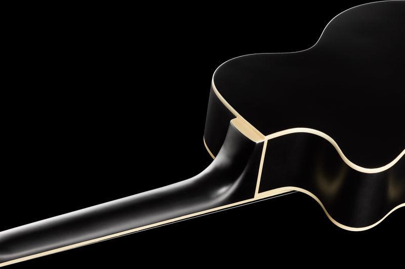 harley benton classical guitars harley benton santos series c-40sce bk